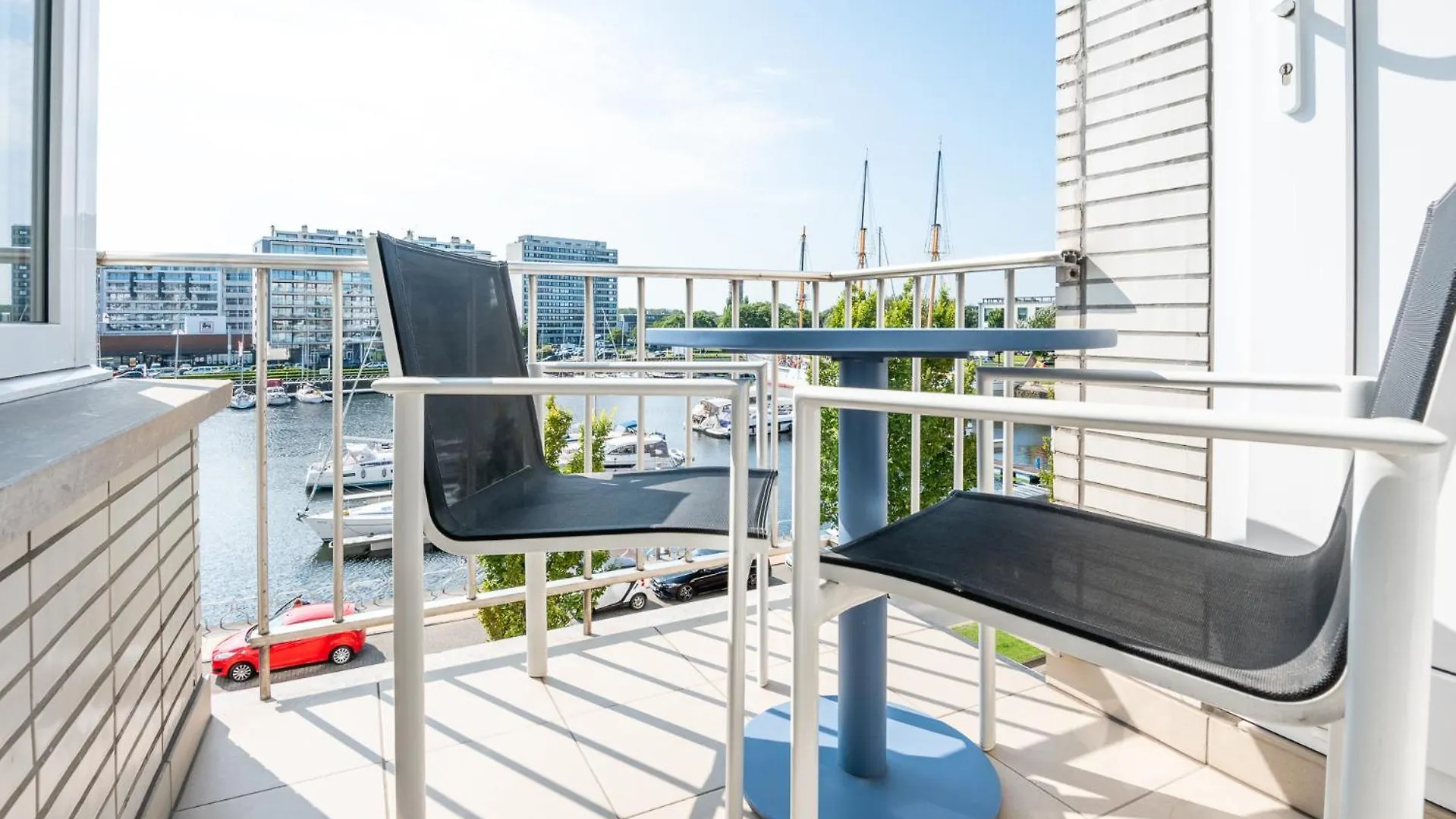 Apartament View Of The Yacht Port Ostenda Belgia